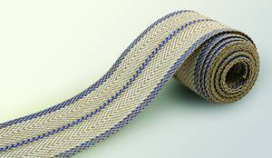 BANDE A OEUFS - bande de ramassage nylon-jute
